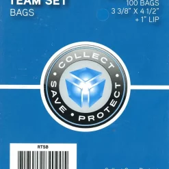Best deal ⌛ Card Supplies Resealable Team Set Bags Standard [100 Count] 🎉