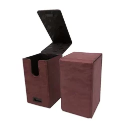 Best reviews of 🧨 Ultra Pro Alcove Tower Suede Collection Ruby Flip Box 😍
