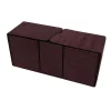 Best Sale 🧨 Ultra Pro Alcove Vault Suede Collection Ruby Flip Box ⭐
