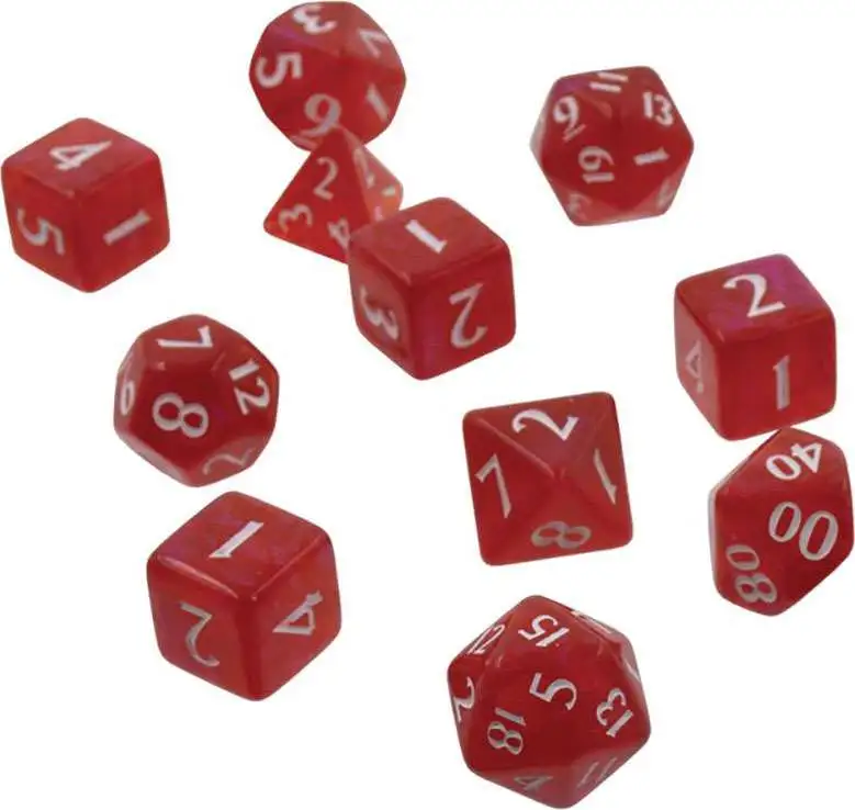 Wholesale π₯ Ultra Pro The Eclipse Dice Apple Red Polyhedral 11-Die Dice Set (Pre-Order ships January) βοΈ 1 Wholesale π₯ Ultra Pro The Eclipse Dice Apple Red Polyhedral 11-Die Dice Set (Pre-Order ships January) βοΈ