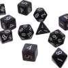 Budget 🌟 Ultra Pro The Eclipse Dice Jet Black Polyhedral 11-Die Dice Set (Pre-Order ships January) ⌛