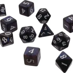 Budget 🌟 Ultra Pro The Eclipse Dice Jet Black Polyhedral 11-Die Dice Set (Pre-Order ships January) ⌛