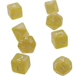 Discount 🎉 Ultra Pro The Eclipse Dice Lemon Yellow Polyhedral 11-Die Dice Set (Pre-Order ships January) 😀