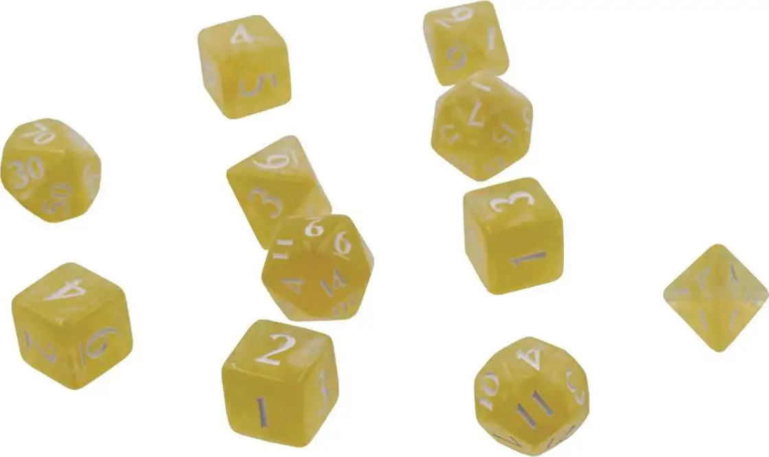 Discount ๐ Ultra Pro The Eclipse Dice Lemon Yellow Polyhedral 11-Die Dice Set (Pre-Order ships January) ๐ 1 Discount ๐ Ultra Pro The Eclipse Dice Lemon Yellow Polyhedral 11-Die Dice Set (Pre-Order ships January) ๐