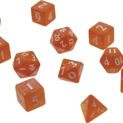 Promo 🎁 Ultra Pro The Eclipse Dice Pumpkin Orange Polyhedral 11-Die Dice Set (Pre-Order ships January) ✔️