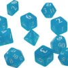 Promo ❤️ Ultra Pro The Eclipse Dice Sky Blue Polyhedral 11-Die Dice Set (Pre-Order ships January) ✨