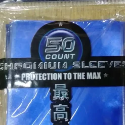 Coupon ✔️ Card Supplies Chromium Sleeves Blue Card Sleeves [50 Count] 🌟