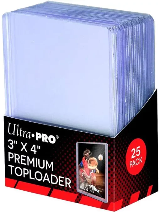 Flash Sale ❤️ Ultra Pro Card Supplies 3" X 4" PREMIUM Toploader [25 Count, Holds 35pt Cards] ✔️ -Card Game Supplies Shop casubcotohac