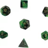 Best reviews of ✨ Chessex Gemini Black & Green Dice with Gold Numbers Polyhedral 7-Die Dice Set 😍