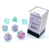 Budget 💯 Chessex Nebula Wisteria & White Luminary Polyhedral 7-Die Dice Set #27545 [Glow-in-the-Dark] 👏