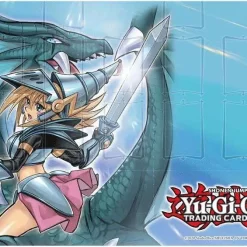 Cheapest ⭐ YuGiOh Trading Card Game Card Supplies Dark Magician Girl The Dragon Knight Playmat 🌟