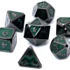 Outlet ✔️ Mythica Sinister Emerald Metal Polyhedral 7-Die Dice Set 🔔