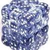Brand new 😉 Chessex 6-Sided d6 Nebula 12mm Dice Pack #27808 [Black & White] ⌛