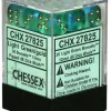 Flash Sale 🔔 Chessex 6-Sided d6 Borealis 12mm Dice Pack #27825 [Light Green & Gold] 🤩