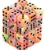Top 10 🧨 Chessex 6-Sided d6 Festive 12mm Dice Pack #27842 [Circus & Black] 👍