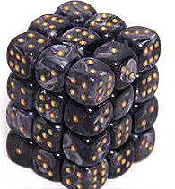 Top 10 🌟 Chessex 6-Sided d6 Lustrous 12mm Dice Pack #27898 [Black & Gold] ✔️