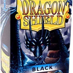 Buy 😍 Card Supplies Dragon Shield Black Standard Card Sleeves [100 Count] 🧨