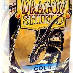 Best Pirce ⭐ Card Supplies Dragon Shield Gold Standard Card Sleeves [100 Count] ✨