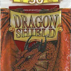 Outlet 👍 Card Supplies Dragon Shield Red Standard Card Sleeves [50 Count] ⭐