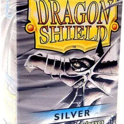 Flash Sale ⌛ Card Supplies Dragon Shield Silver Standard Card Sleeves [100 Count] 💯