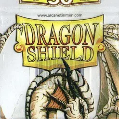 Outlet ❤️ Card Supplies Dragon Shield White Standard Card Sleeves [50 Count] 🛒