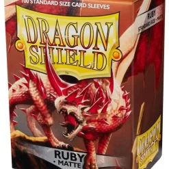 Top 10 🌟 Card Supplies Dragon Shield Matte Ruby Standard Card Sleeves [100 Count] ✨