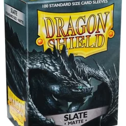 New 🧨 Card Supplies Dragon Shield Matte Slate Standard Card Sleeves [100 Count] 👍