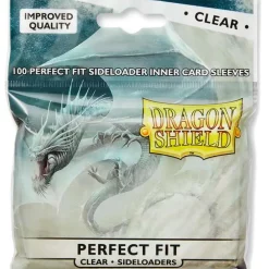 Best Sale ✔️ Card Supplies Dragon Shield Perfect Fit Clear Standard Card Sleeves [100 Count] 🤩