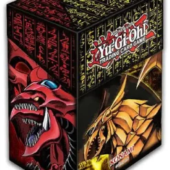 Flash Sale 👏 YuGiOh Trading Card Game Card Supplies Egyptian Gods (Slifer, Obelisk & Ra) Deck Box 🎁