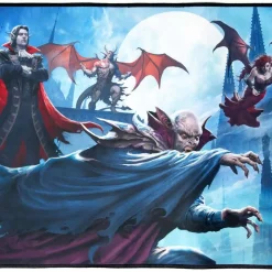 Budget ⭐ Gamermats Trading Card Game Card Supplies Vampires / Werewolf Exclusive Double Sided Playmat [PAX Unplugged 2021 Philadelphia] ⭐