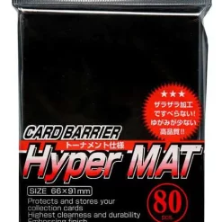 Budget 🎉 Card Barrier Hyper MAT Black Standard Card Sleeves [80 Count] ⭐