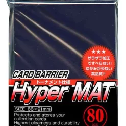Deals 💯 Card Barrier Hyper MAT Blue Standard Card Sleeves [80 Count] ✨