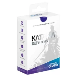 Wholesale ⌛ Ultimate Guard Katana Blue Standard Size Card Sleeves [100 Count] 🌟