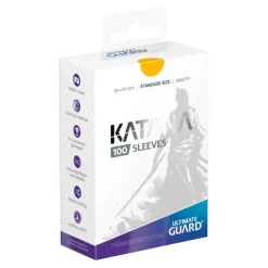 Deals 🌟 Ultimate Guard Katana Yellow Standard Size Card Sleeves [100 Count] 🔥