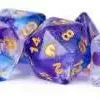 Brand new 🥰 Unicorn Dice Midnight Fantasy Polyhedral 7-Die Dice Set ❤️