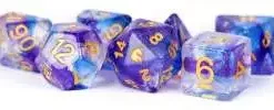 Brand new 🥰 Unicorn Dice Midnight Fantasy Polyhedral 7-Die Dice Set ❤️