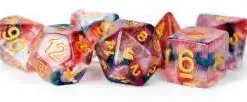 Top 10 🌟 Unicorn Dice Phoenix Ash Polyhedral 7-Die Dice Set 👏