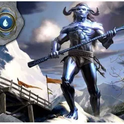 Discount β¨ Ultra Pro MtG Card Supplies Blue Mana Frost Titan Play Mat β¨