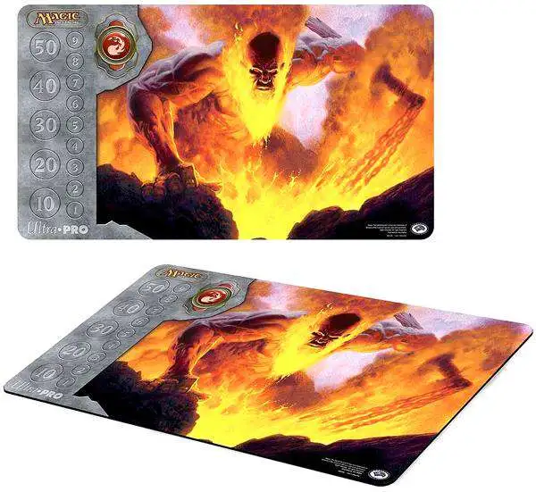 Budget π₯° Ultra Pro MtG Card Supplies Red Mana Inferno Titan Play Mat β€οΈ 2 Budget π₯° Ultra Pro MtG Card Supplies Red Mana Inferno Titan Play Mat β€οΈ - Image 2