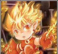 Flash Sale 🎉 Card Supplies Fire Boy Standard Card Sleeves [50 Count] ⭐