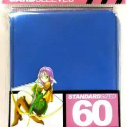 Brand new ✨ Card Supplies Metallic Blue Standard Card Sleeves [60 Count] 🔥