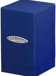 Cheap ⌛ Ultra Pro Card Supplies Satin Tower Blue Deck Box 🌟