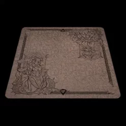 Cheapest 🌟 Pvramid Card Supplies The Wyrmaidens of the Manor Playmat [Odyssey Marble Espresso x Torched Maduro] ⭐