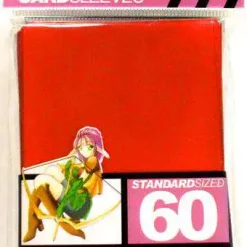 Deals ✔️ Card Supplies Red Standard Card Sleeves [60 Count] 🌟