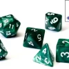 Wholesale ⌛ Sirius Dice Pearl Green Polyhedral 7-Die Dice Set 💯