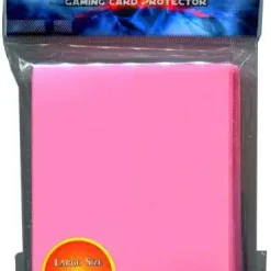 Cheap 👏 Card Supplies Gaming Card Protectors Coral Pink Standard Card Sleeves [60 Count] 🌟