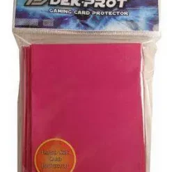 New ❤️ Card Supplies Gaming Card Protectors Rose Red Standard Card Sleeves [60 Count] ⌛