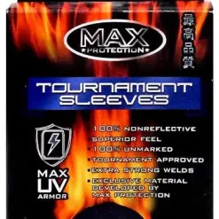 Cheap ✨ Card Supplies Tournament Sleeves Navy Standard Card Sleeves [100 Count] 👏