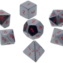 Top 10 👍 Ultra Pro Gemstone Dice Hematite Polyhedral 7-Die Dice Set 🤩