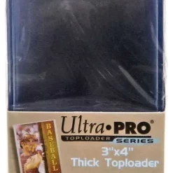 Budget 🥰 Ultra Pro Card Supplies Toploader Series 3" X 4" Thick Toploader 55pt Card Holders [25 Count] 💯